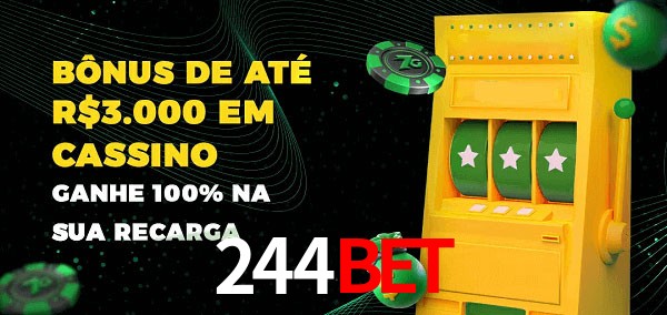 244Bet melhor bônus de depósito